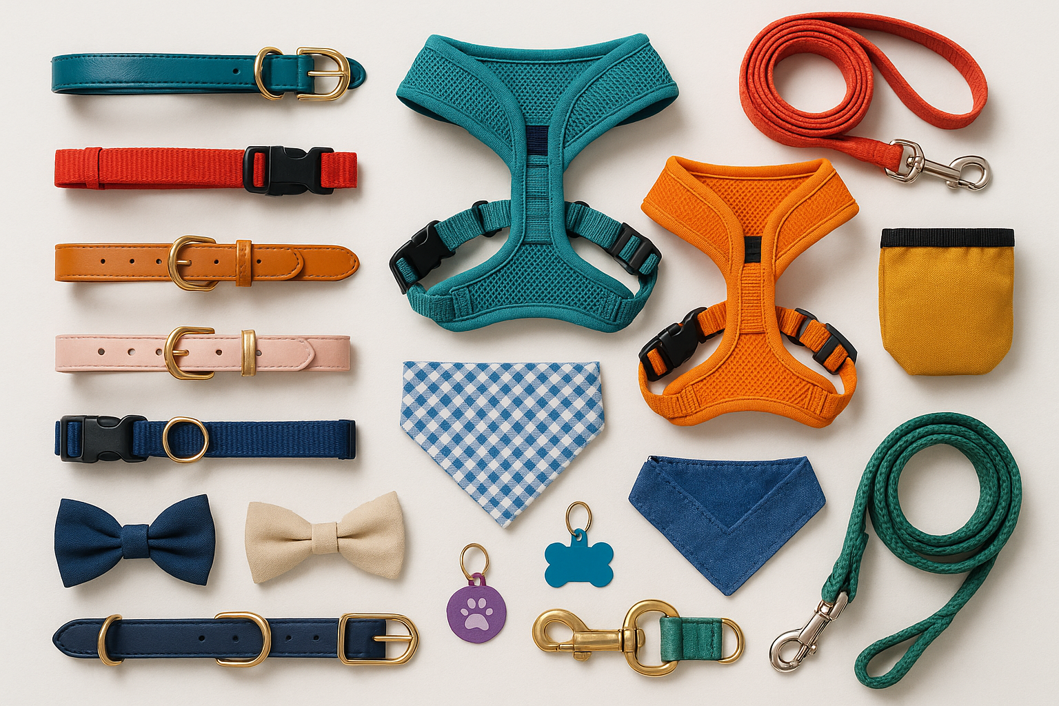 Pet Collars Harnesses & Accessories
